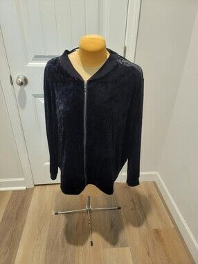 Catherine Plus Sz 5X 34/36W Valor Zip-up Breaker Style Jacket Lightweight-Soft